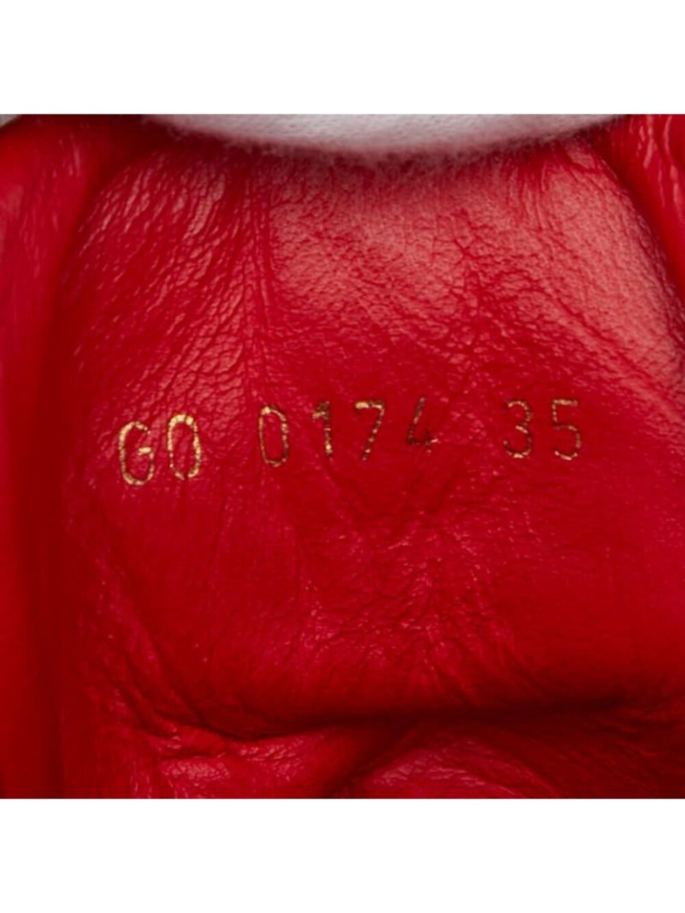 ★SOLD★ Louis Vuitton Cliff Top Line Monogram High Cut Sneakers Size 35 Red Suede - Picture 8 of 8